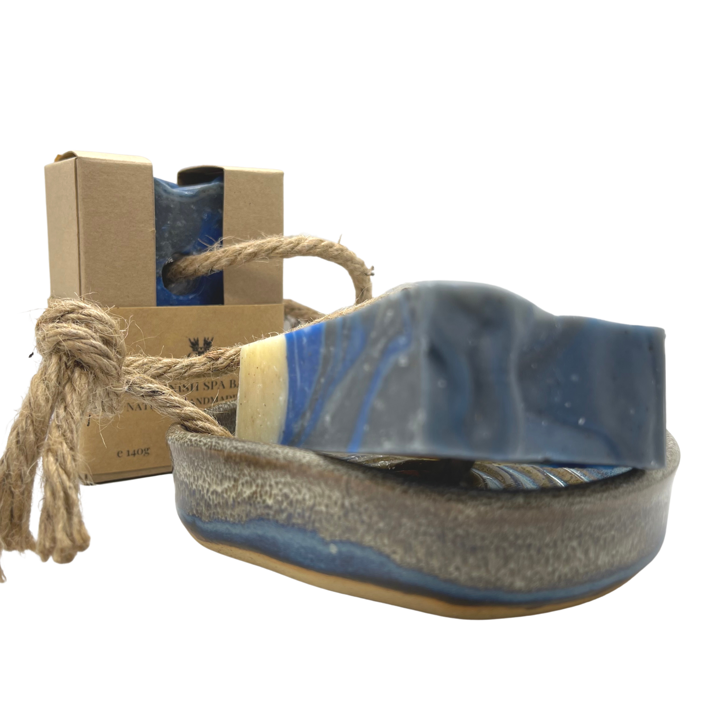 CORNISH SPA BAR SOAP ON A ROPE