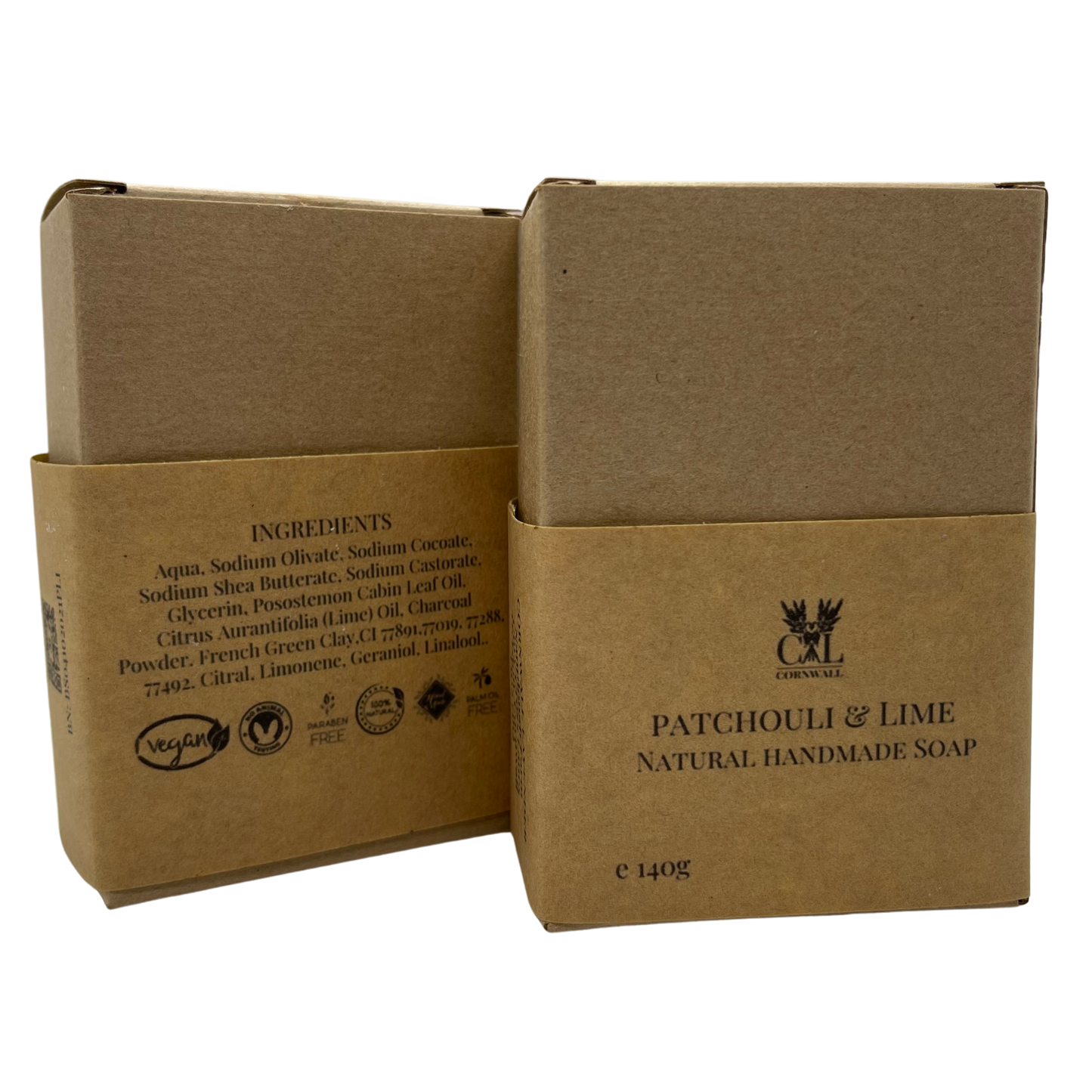 Patchouli & Lime Handmade Soap Bar Large