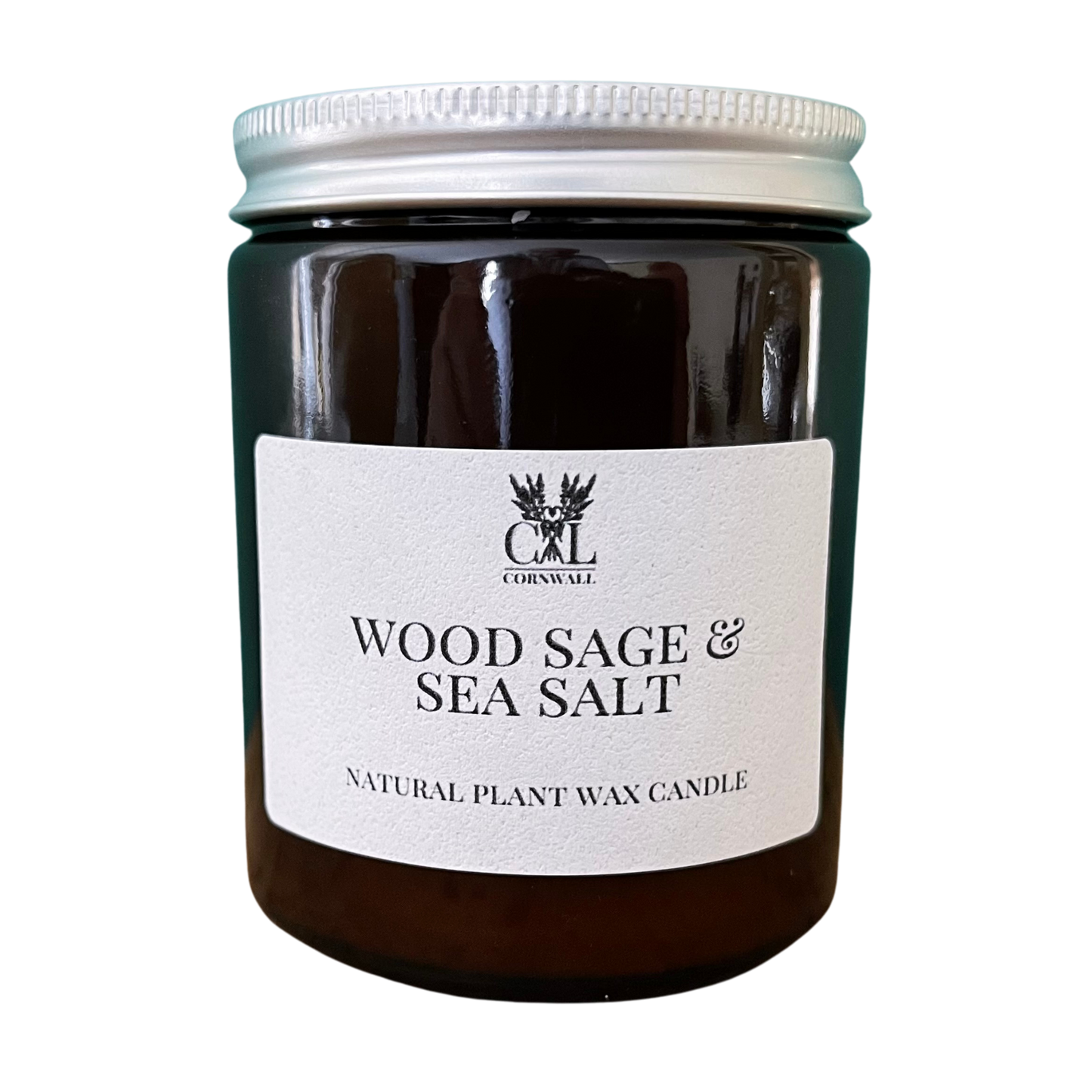 Wood Sage & Sea Salt Pharmacy Jar Candle 155g.