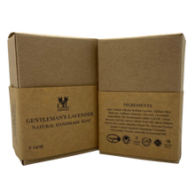 Load image into Gallery viewer, Gentlemans Lavender Soap Bar Large
