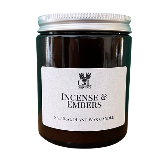 Incense & Embers Pharmacy Jar Candle 155g