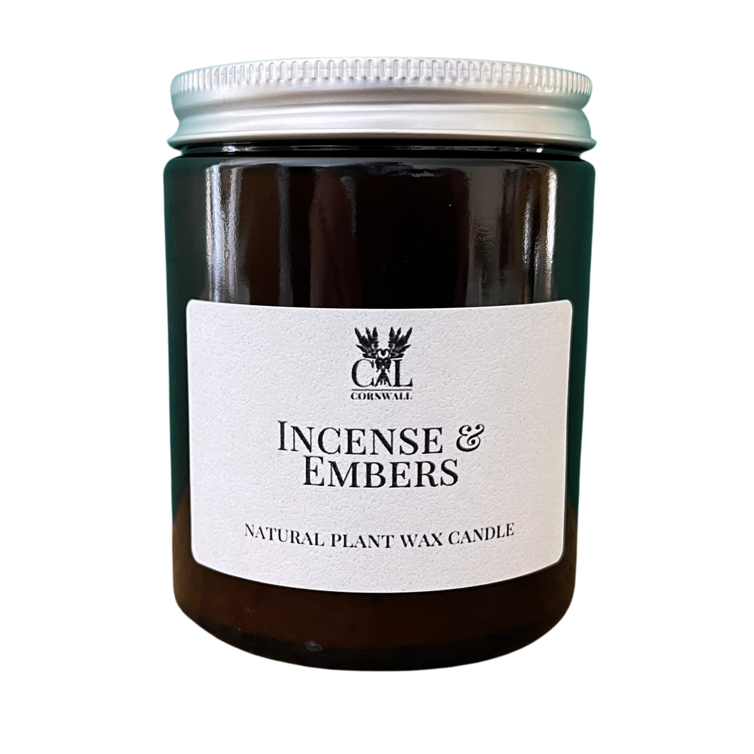 Incense & Embers Pharmacy Jar Candle 155g