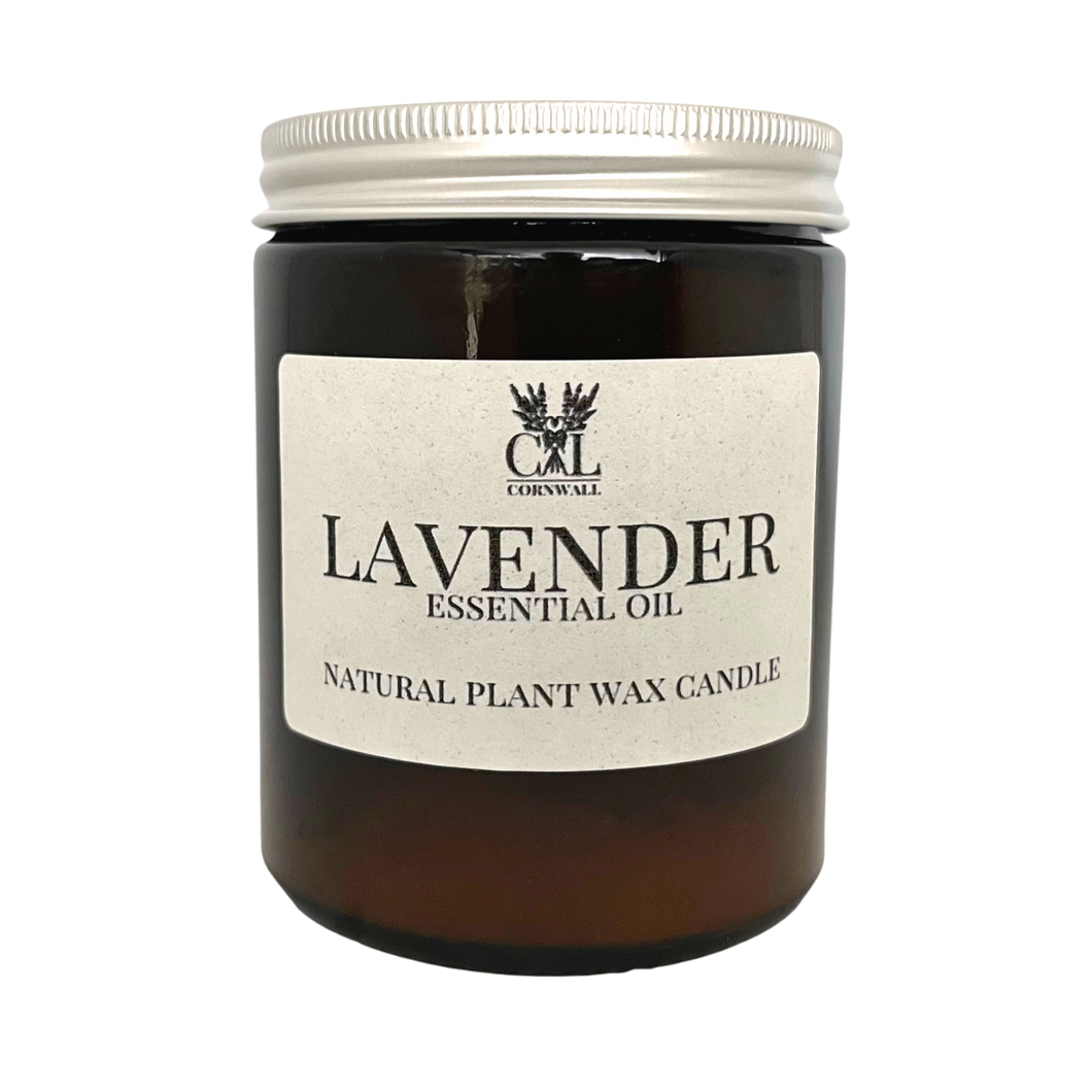 Lavender Essential Oil Pharmacy Jar Candle 155g