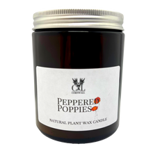 Load image into Gallery viewer, Peppered Poppy Pharmacy Jar Candle 155g.
