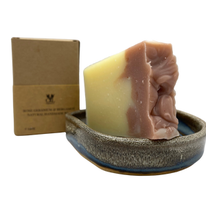 Rose Geranium & Bergamot Soap Bar Large