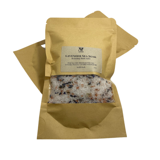 Lavender Sea Soak 300g Refill pack