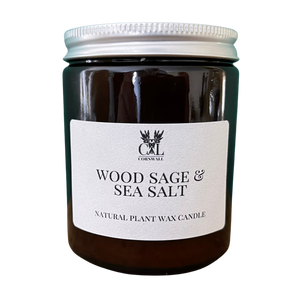 Wood Sage & Sea Salt Pharmacy Jar Candle 155g.